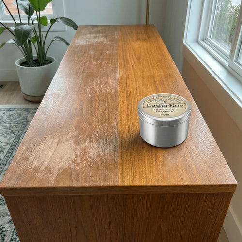 LederKur — Die Salbe für Holz und Leder